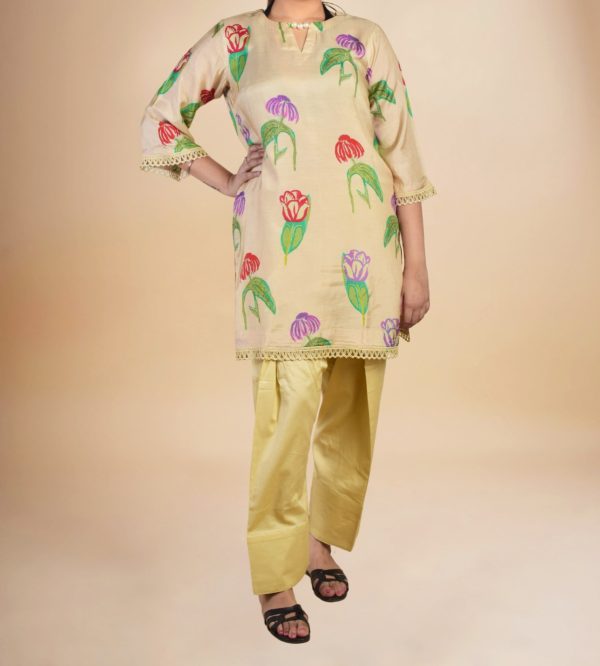 WhatsApp Image 2025-09-24 at 15.21.04_8ce24eed Beige floral farshi salwar cord set Perfect for festive season